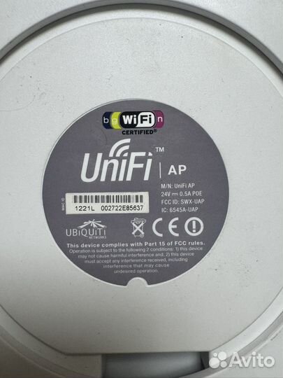 Точка доступа unifi ap