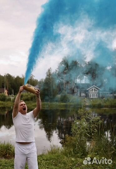 Огнетушитель - баллон на Гендер Пати Gender Party