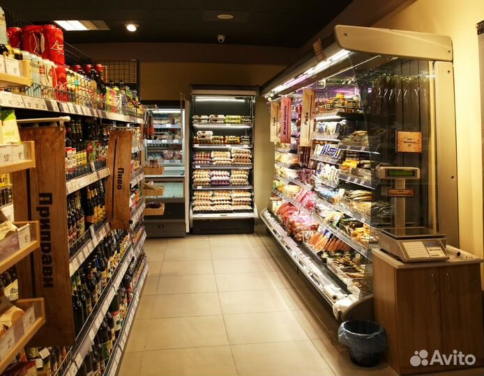 Продуктовый магазин с алкогольной лицензией