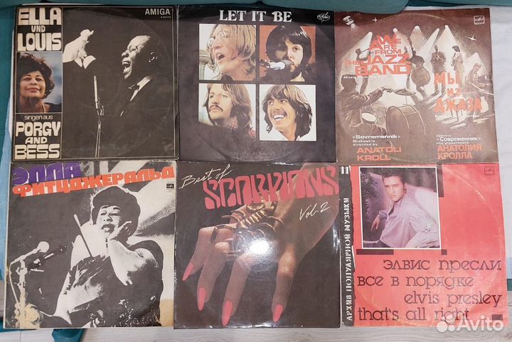 Пластинки Луи Армстронг, Scorpions