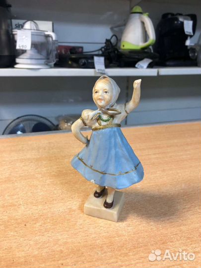 Кукла качалка плясунья СССР