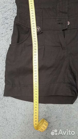 Льняной комбинезон