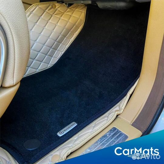 Автомобильные коврики из эко-кожи 5d