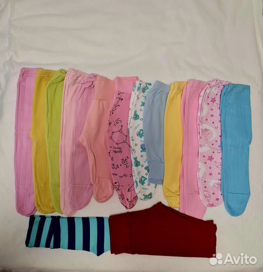 Детские вещи пакетом одежда 0-6мес