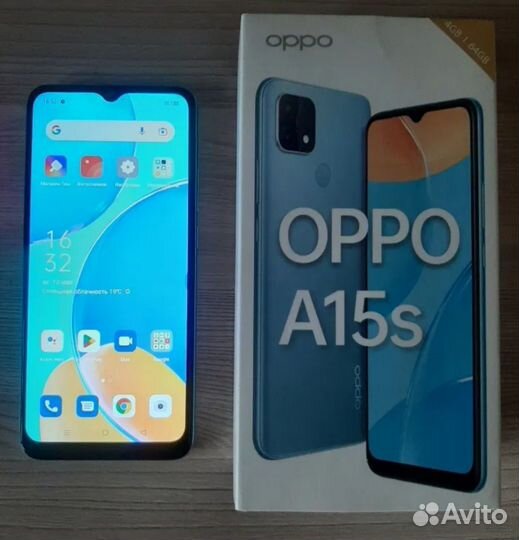 OPPO A15s, 4/64 ГБ