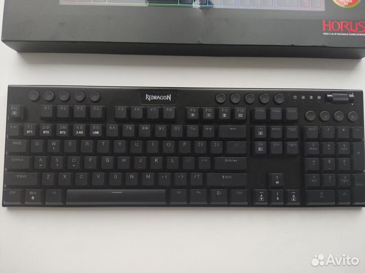 Клавиатура(низкопрофильная) Redragon Horus K-618