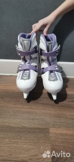 Коньки детские раздвижные 28 30