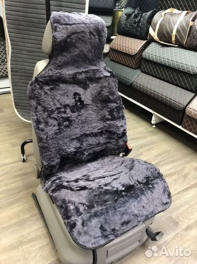Накидки на сидения в авто. Овчина