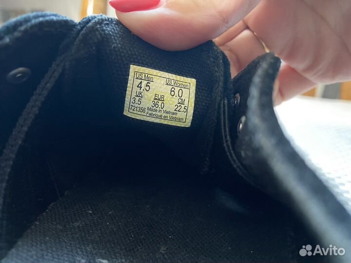 Слипоны vans и кроссовки adidas 35-36