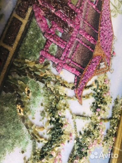 Картина с драгоценными камнями