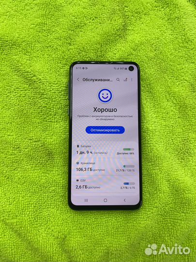 Samsung Galaxy S10e, 6/128 ГБ