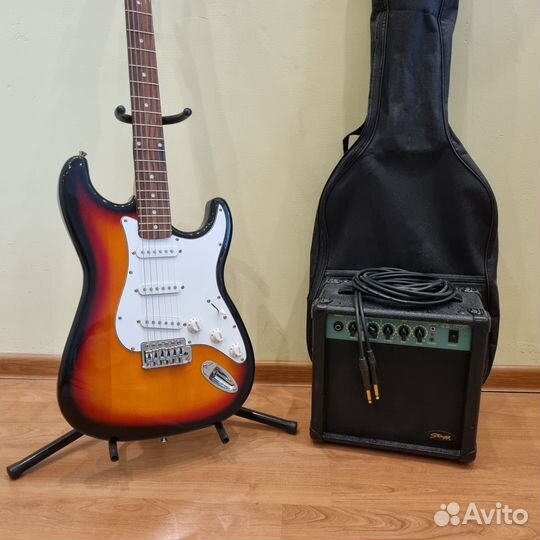 Электрогитара с комбиком
