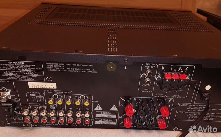 Ресивер усилитель pioneer VSX-806RDS