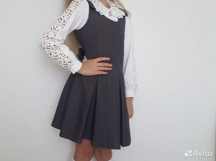 Блузка школьная