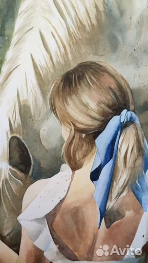 Картина акварелью 