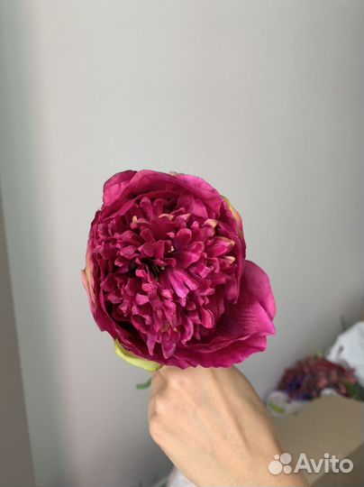 Пионы искусственныц Реалистик