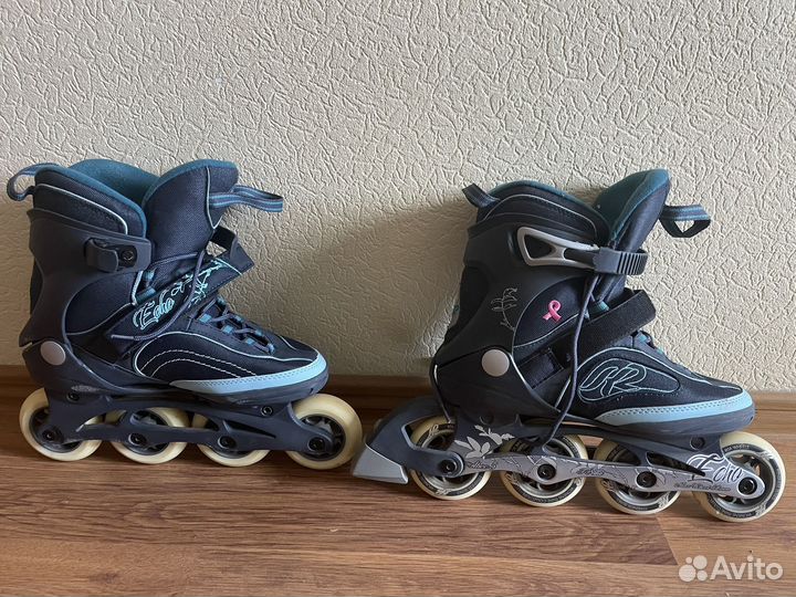 Роликовые коньки женские 38 размер k2 echo W