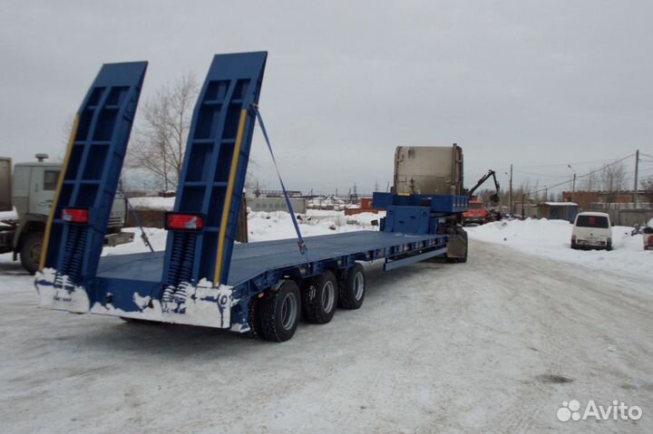 Полуприцеп трал (тяжеловоз) АЛСА 948412, 2023