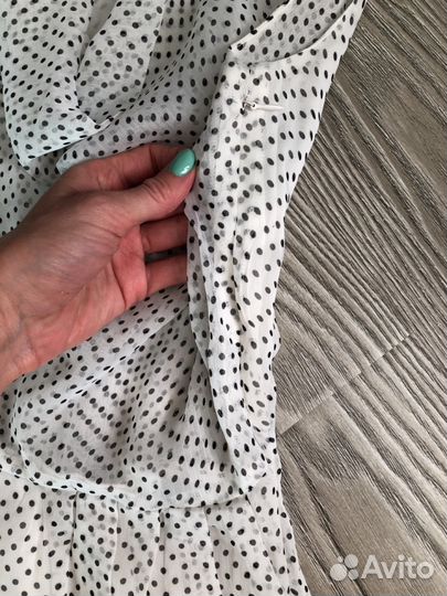 Платье летнее в горох