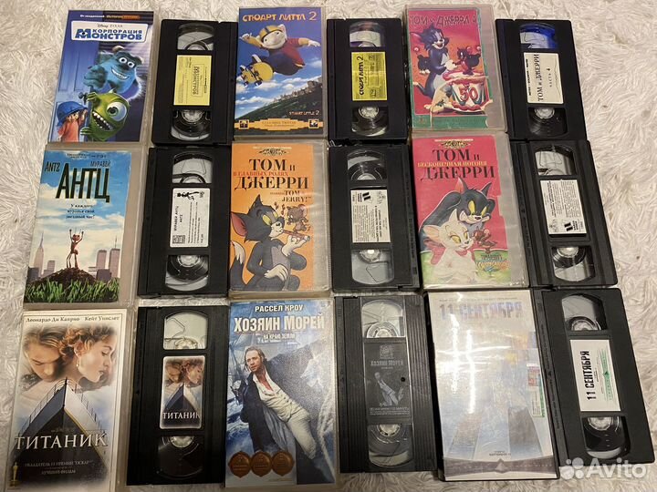 Видеокассеты VHS Hi-fi Лицензия