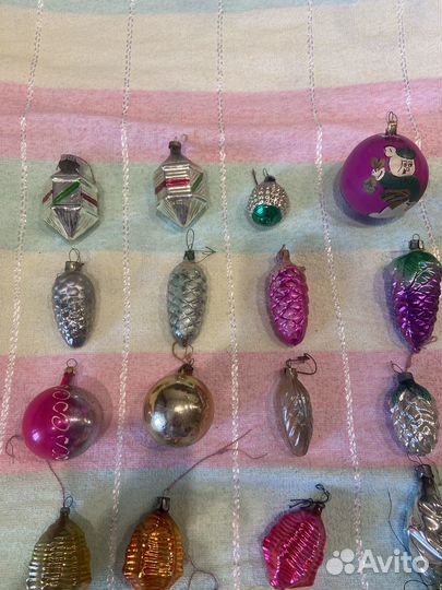 Елочные игрушки СССР