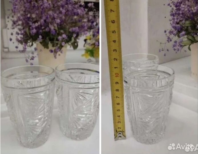 Рюмки бокалы хрусталь