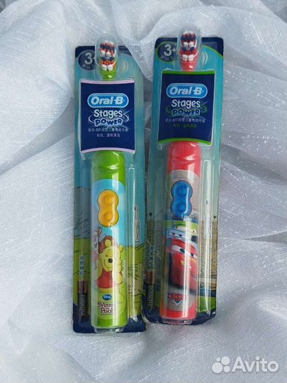 Детская электрическая щётка Oral B, орал би