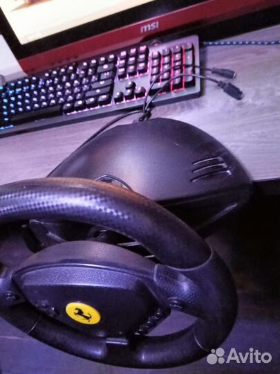 Игровой руль thrustmaster ferrari