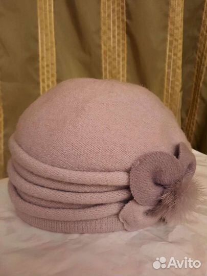 Шапка зимняя женская