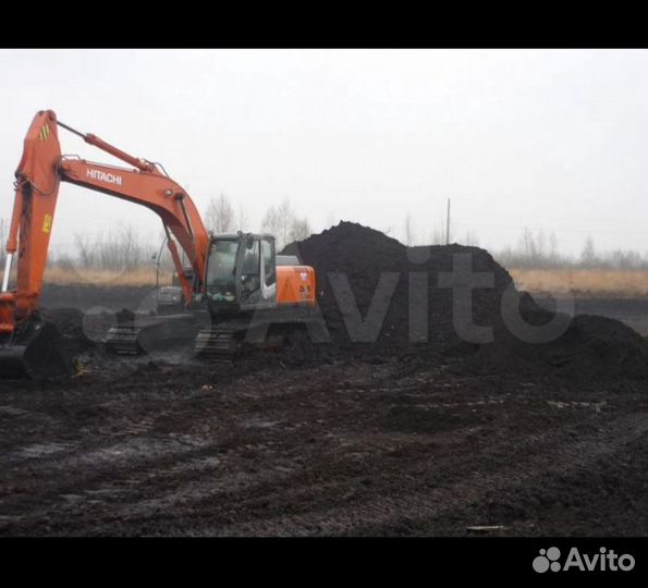 Торф низинный, верховой, доставка