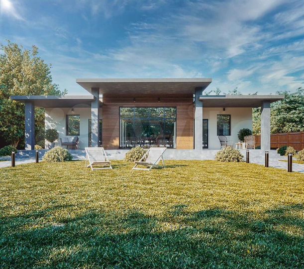 Дом 139 м² на участке 5 сот.