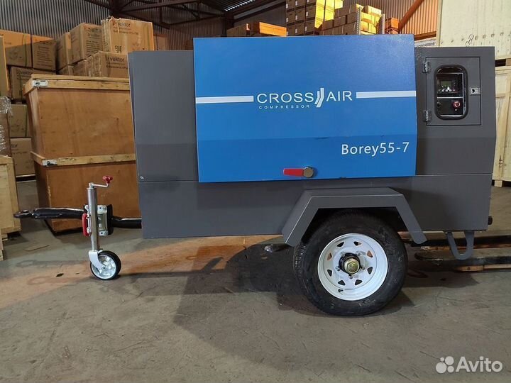 Винтовой компрессор Borey 55-7B