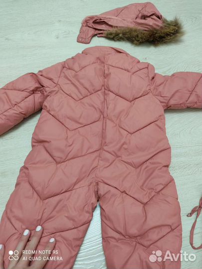 Зимний комбинезон для девочки