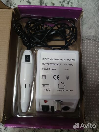 Аппарат для маникюра и педикюра с фрезами