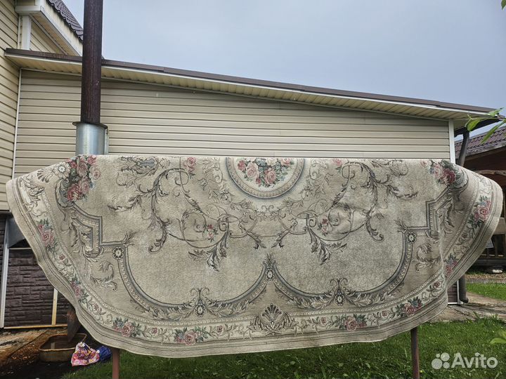 Ковер овальный 3 на 4 жаккардовый