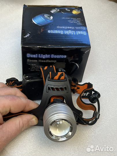 Налобный фонарь. Рыболовный фонарь