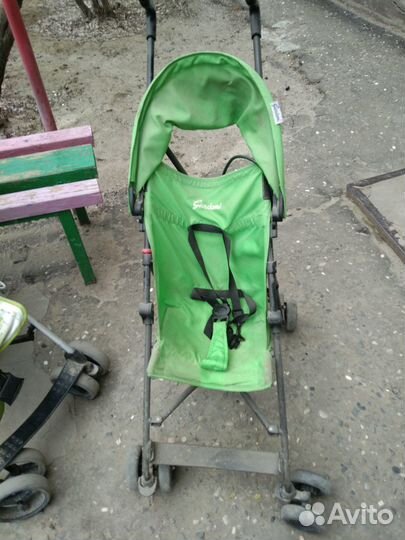 Прогулочная коляска бу легкая