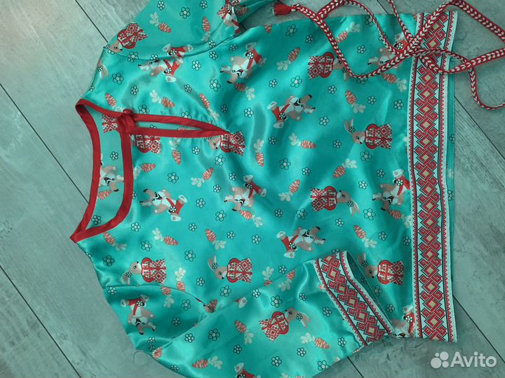 Новогодний костюм зайчика 104-110 4 года