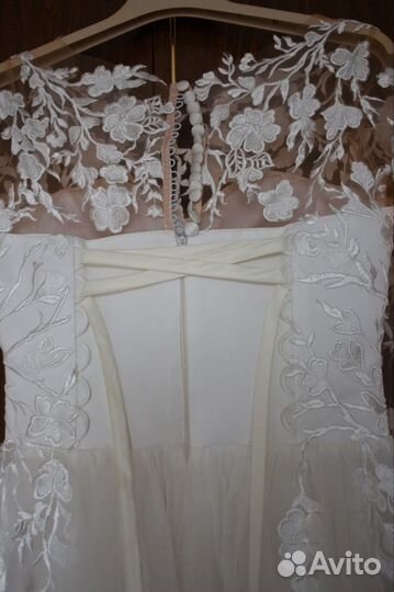 Свадебное платье 44 (S/М)