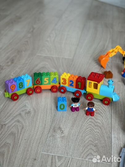 Lego duplo поезд 4 набора