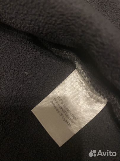 Флисовая кофта толстовка на молнии crockid 80