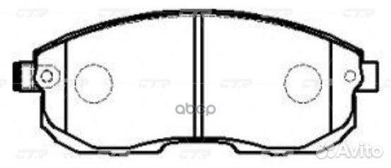 CKN-53 GK0768 Колодки тормозные дисковые пе