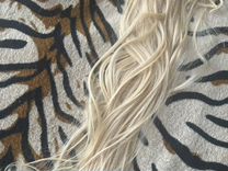 Волосы для наращивания блонд 40-45 см
