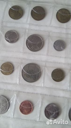 Набор иностранных монет