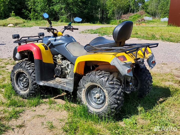 Квадроцикл полноприводный Stels ATV Dinli 600GT