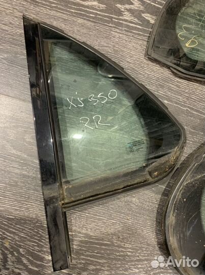 Стекло уголок задней двери jaguar saab