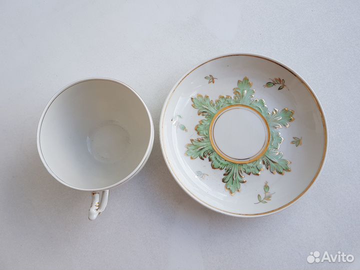 Фарфор СССР. Чайная пара 