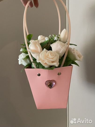 Цветы из мыла