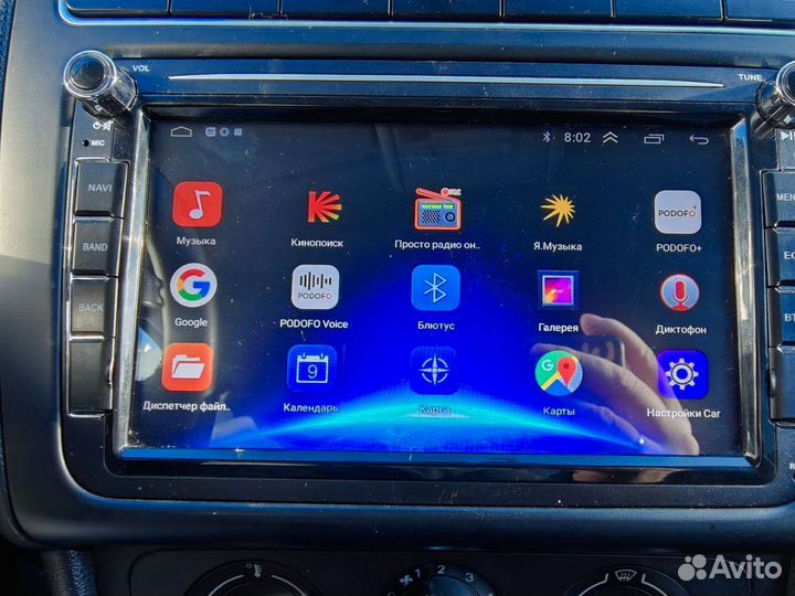 Магнитола android для volkswagen polo 5