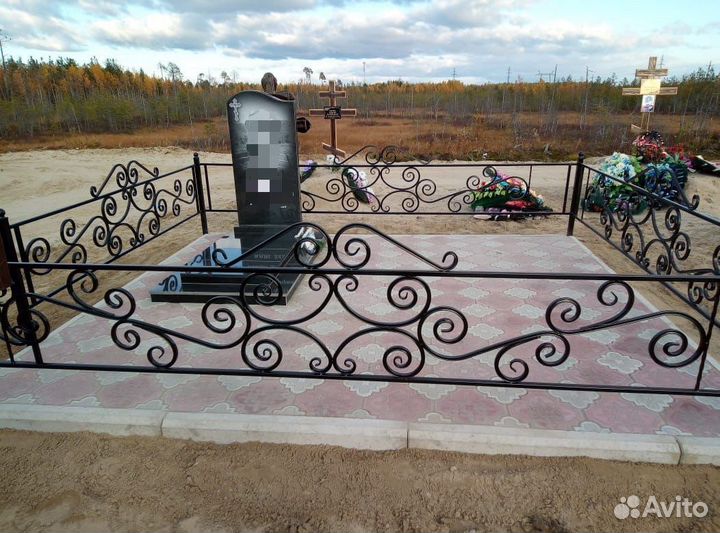 Памятники и оградки